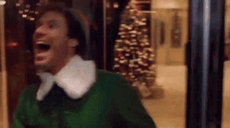 elf happy gif